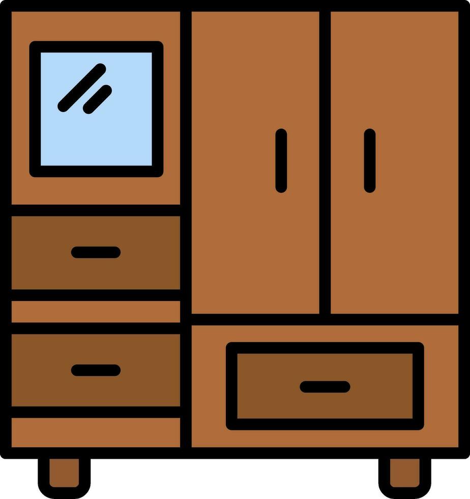 Wardrobe Vector Icon