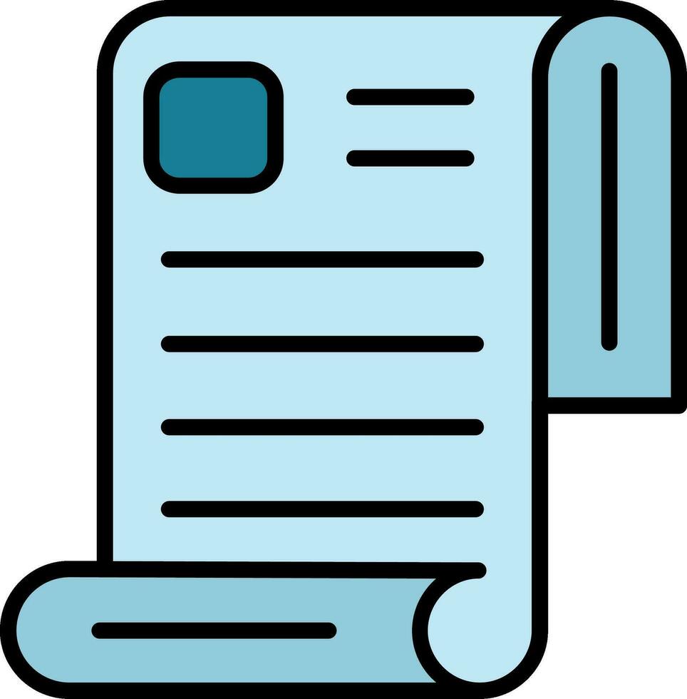 Newspaper Vector Icon