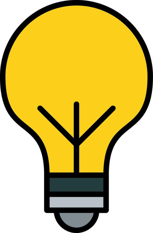 Light Bulb Vector Icon