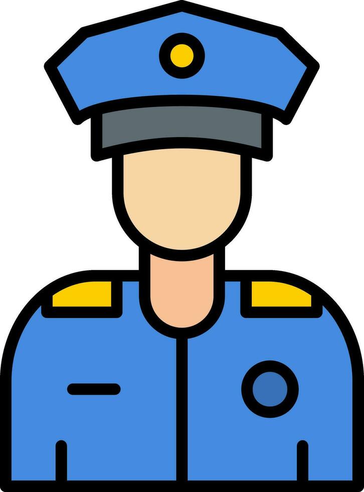 Policeman Vector Icon