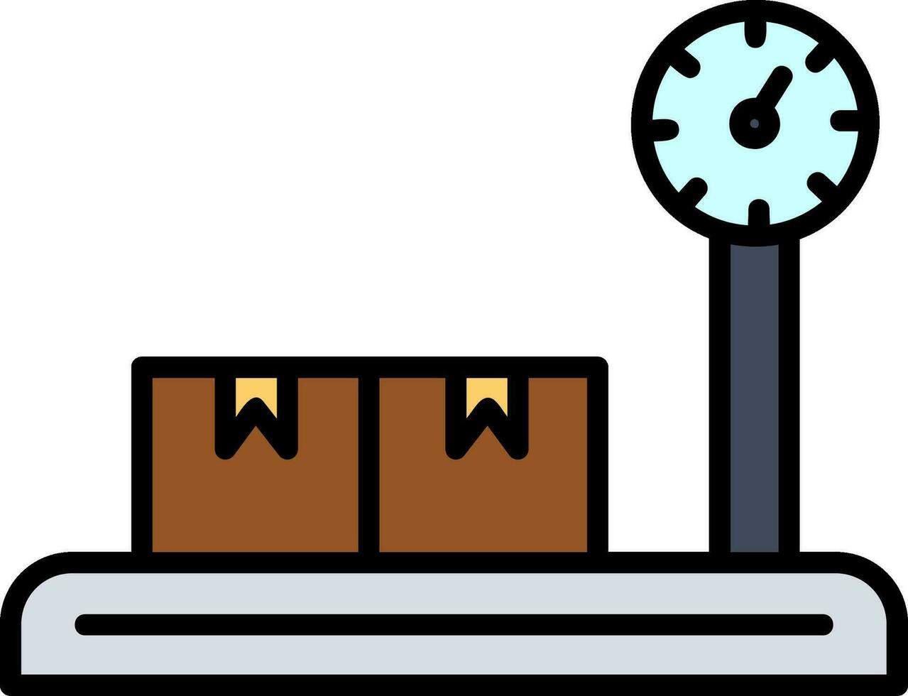 Weight Scale Vector Icon