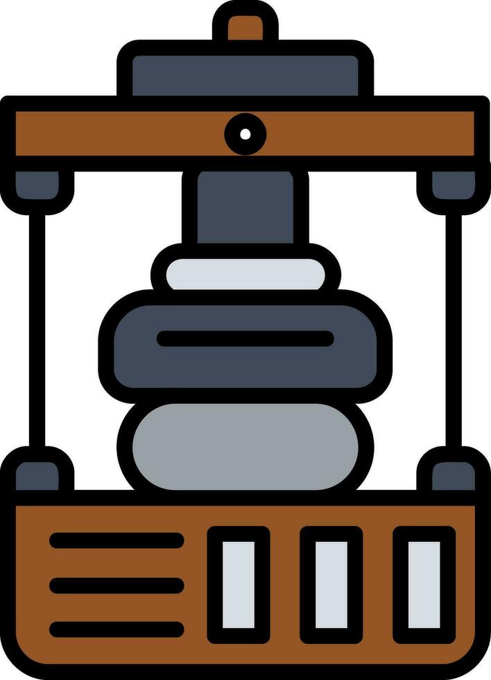 Press Vector Icon