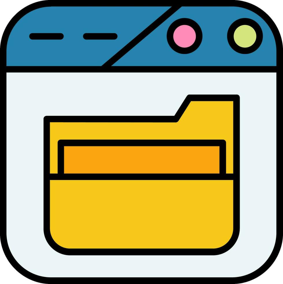 Online Drive Vector Icon