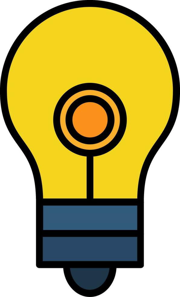 Light Bulb Vector Icon