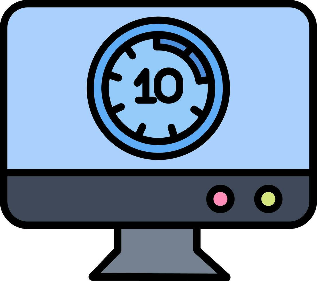 Monitor Vector Icon