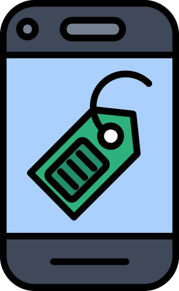 Mobile Phone Vector Icon