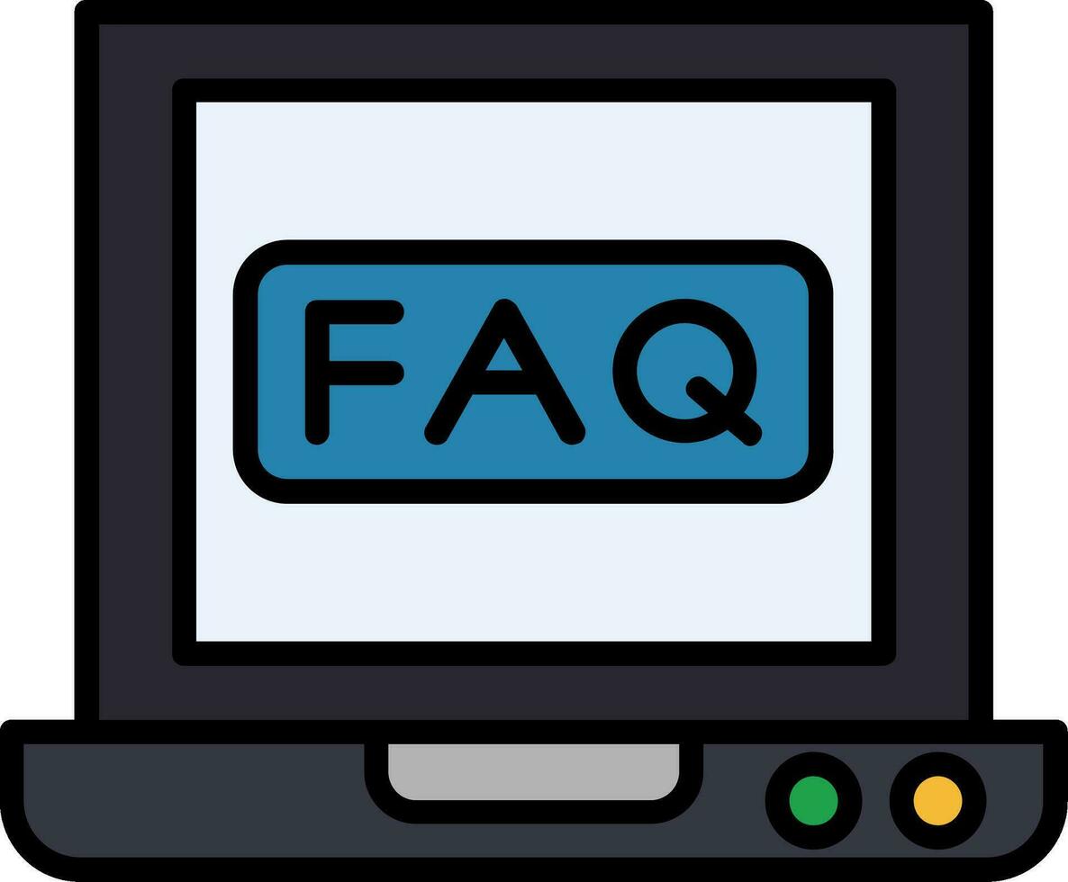 Faq Vector Icon