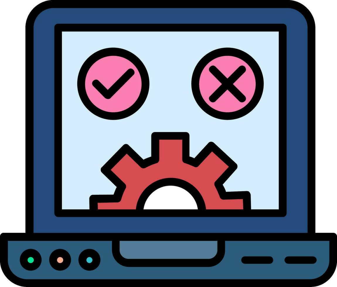 Tested Vector Icon