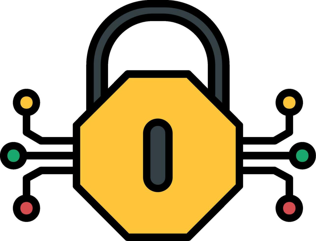 Encripted Vector Icon