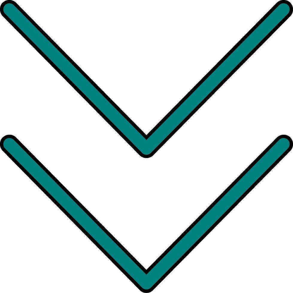 Chervon Vector Icon