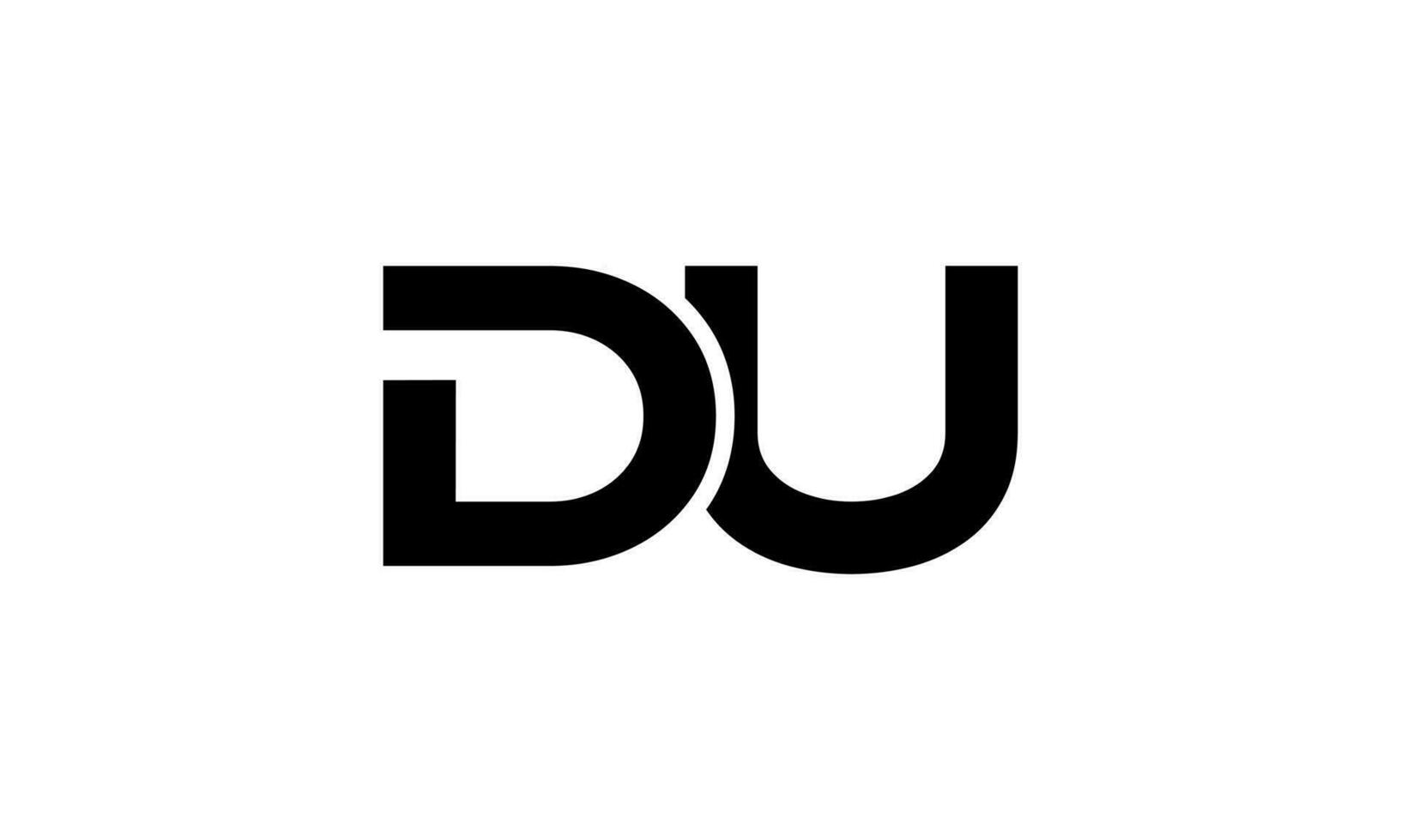 letter DU logo pro vector file pro Vector