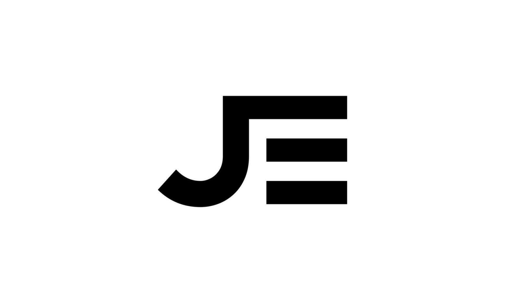 letter JE logo pro vector file pro Vector