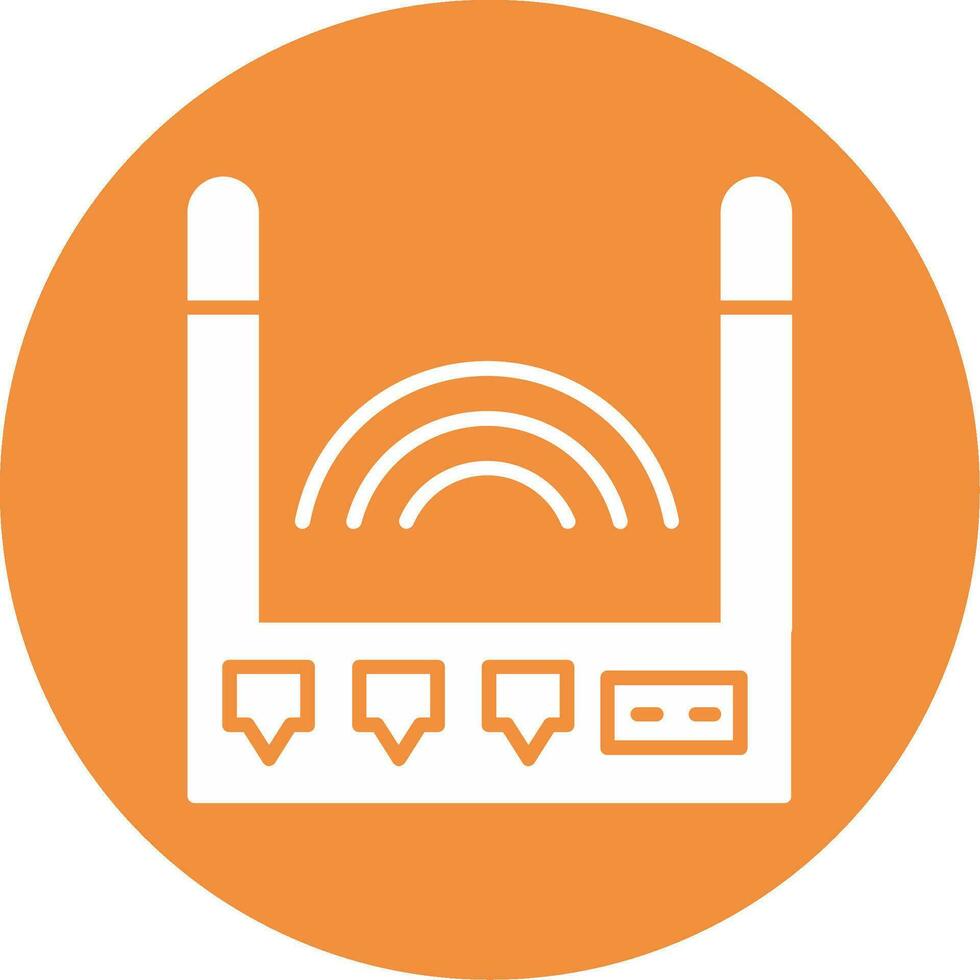 Router Vector Icon