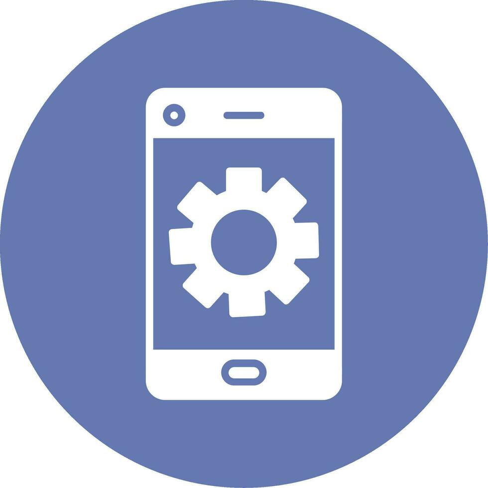 Phone Settings Vector Icon