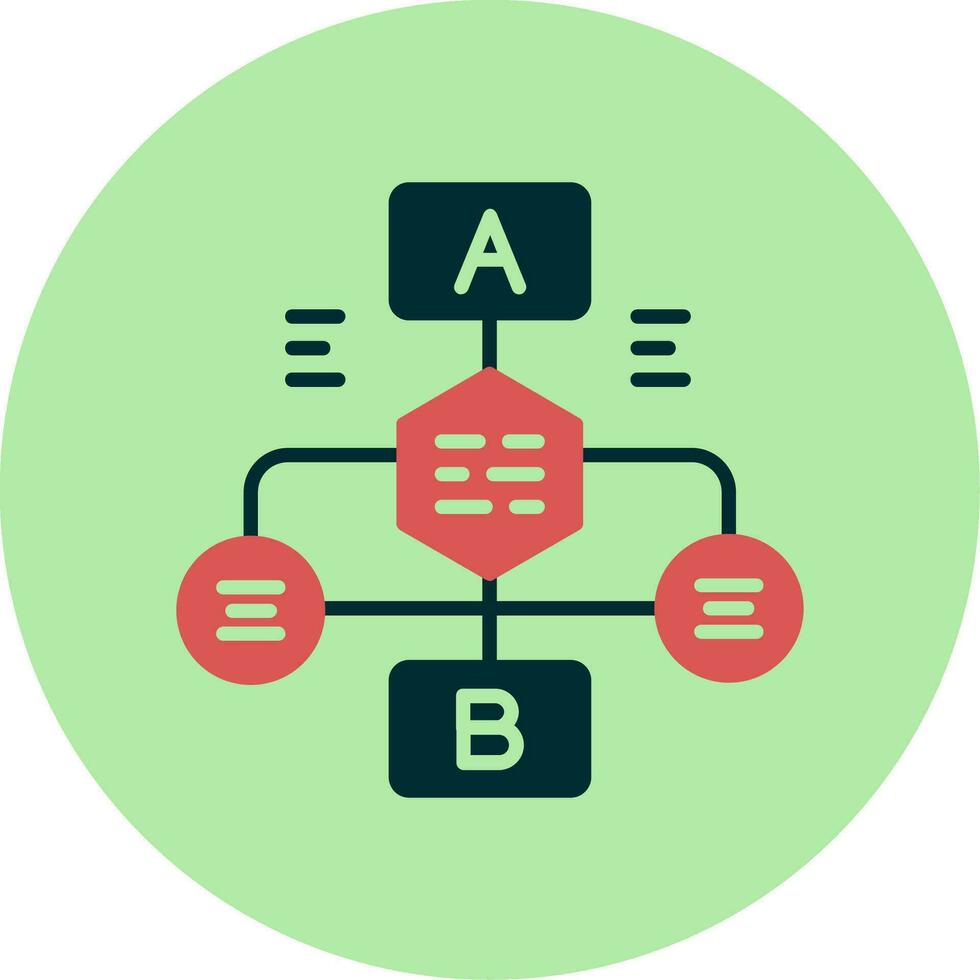 Flowchart Vector Icon