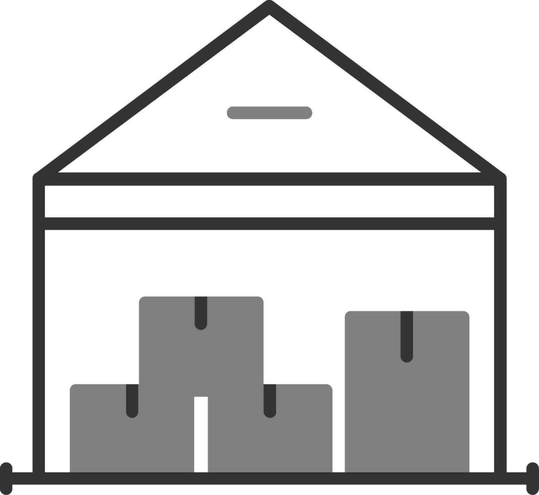 Warehouse Vector Icon