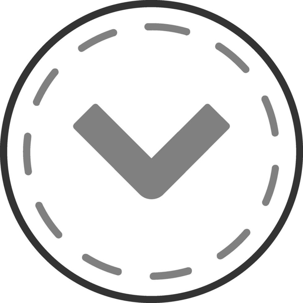 Down Arrow Vector Icon