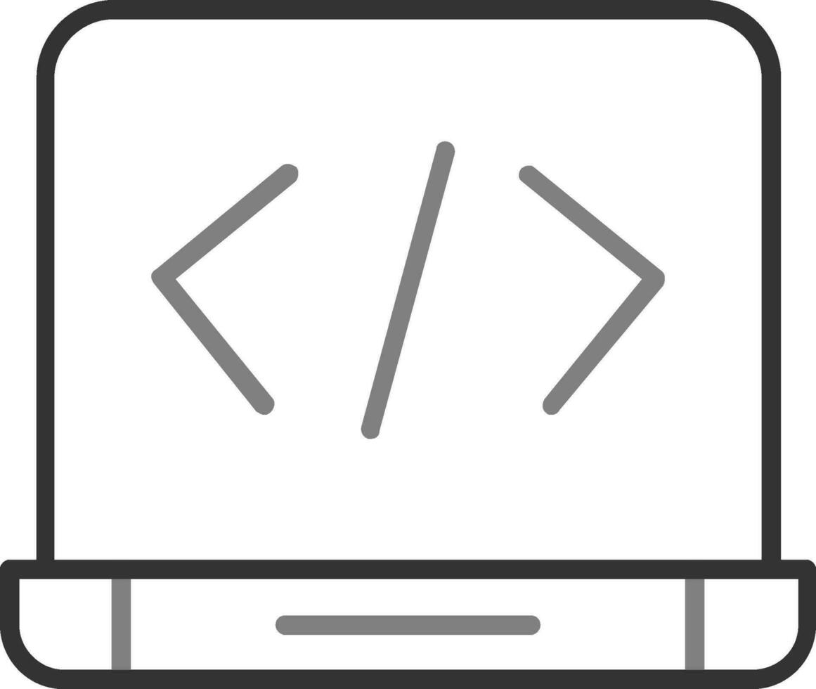 Web coding Vector Icon