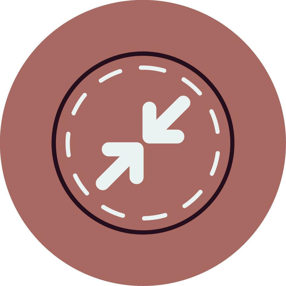 Minimize Sign Vector Icon