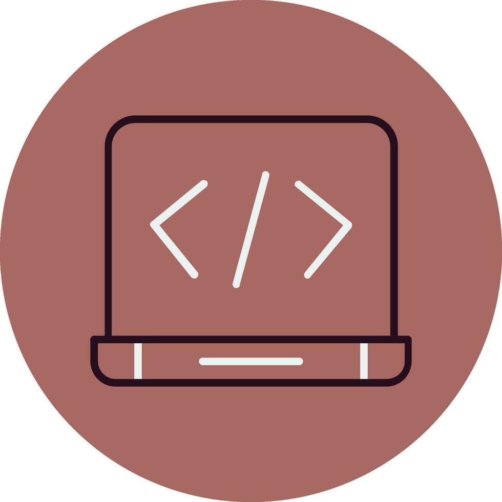 Web coding Vector Icon