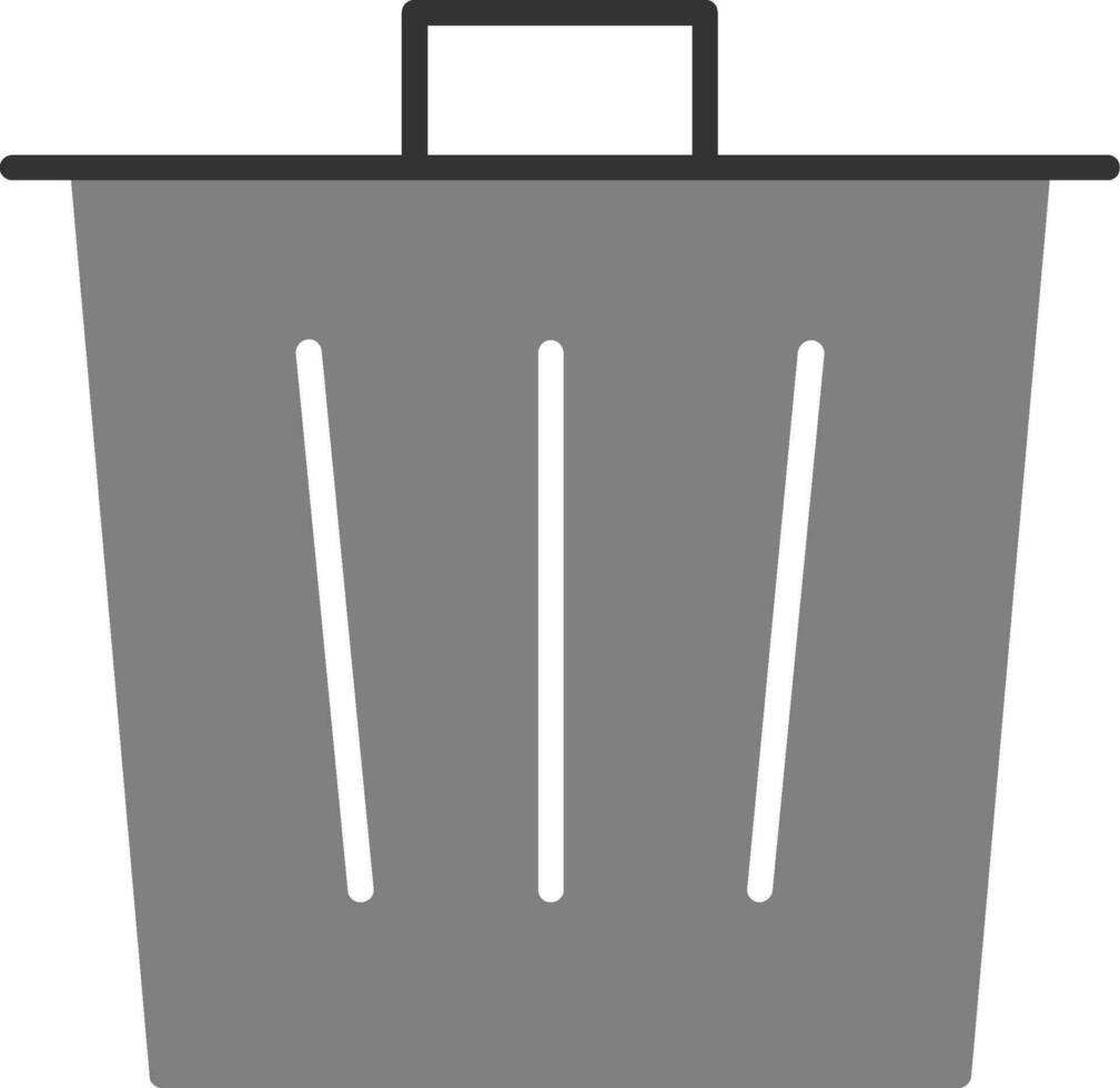 Trash Bin Vector Icon