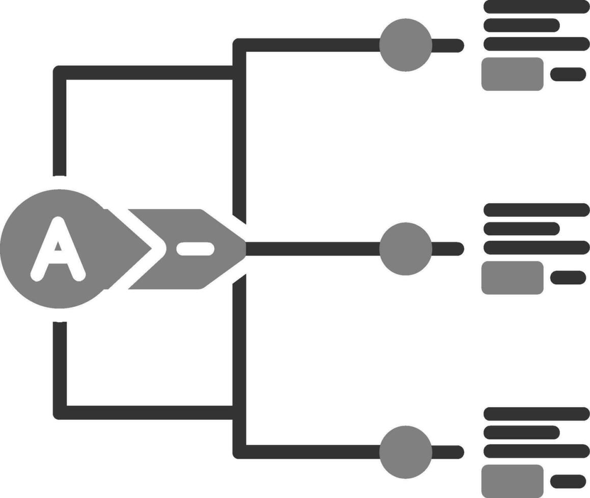 icono de vector de relación