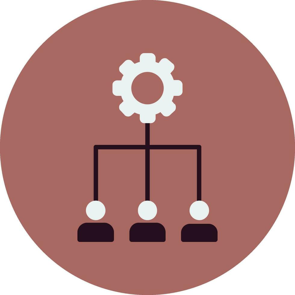 Team Management Vector Icon