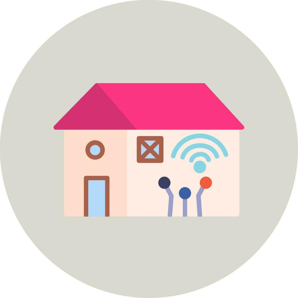 Smart House Vector Icon