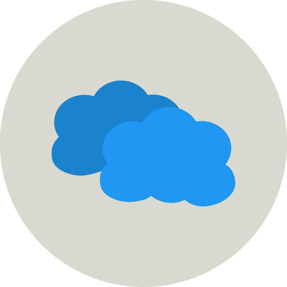 icono de vector de nube