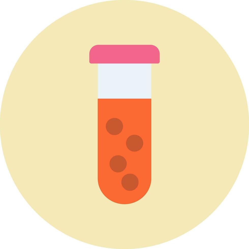 Test tube Vector Icon