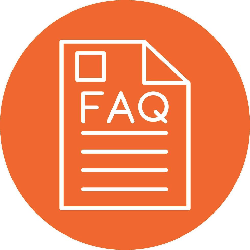 Faq Vector Icon