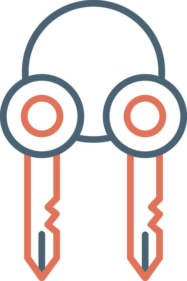 Surrogate Key Vector Icon