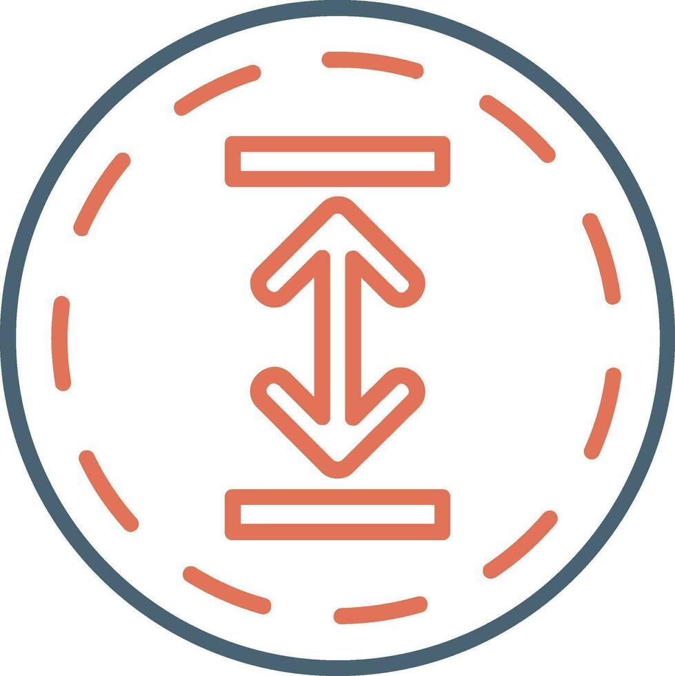 Between Vector Icon