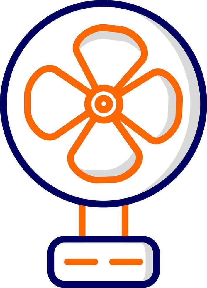 icono de vector de ventilador