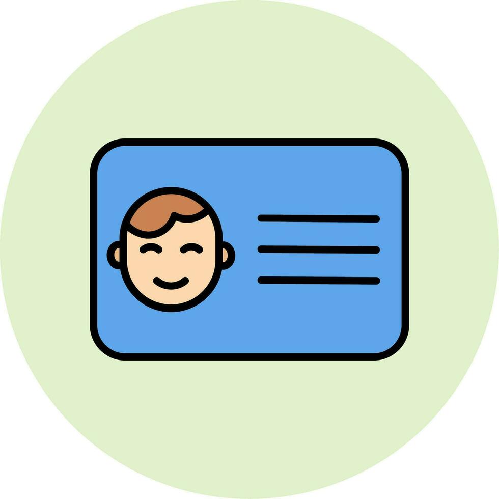 Business Card Vector Icon