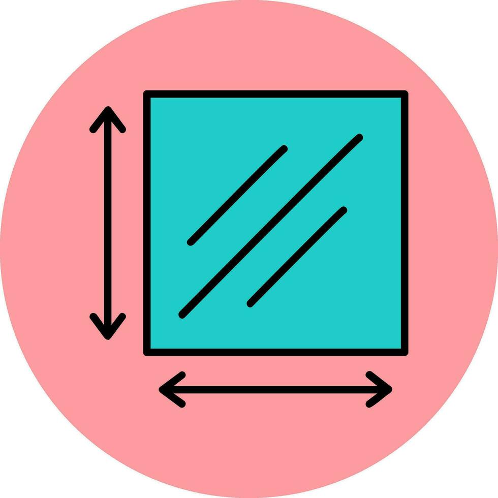 Dimension Vector Icon