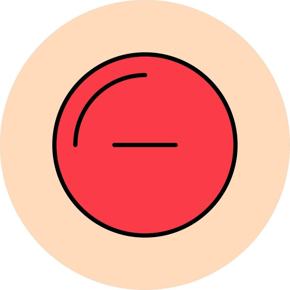 Zoom Out Vector Icon