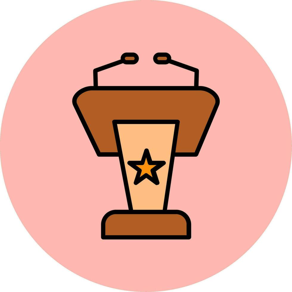 Lectern Vector Icon