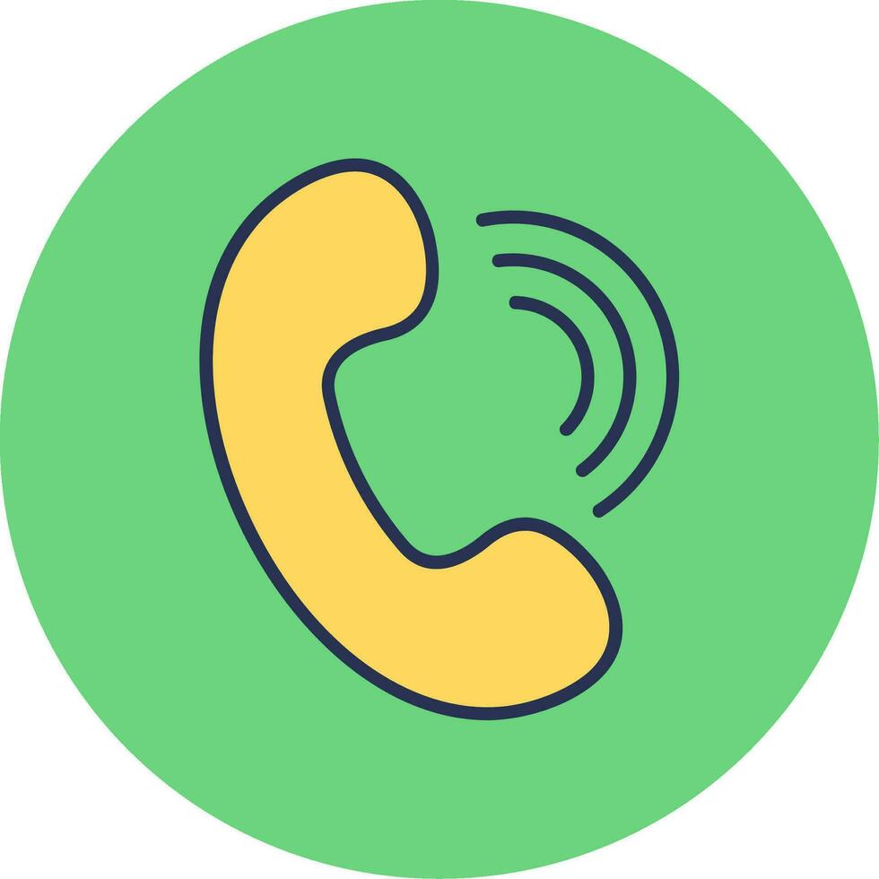 Phone Call Vector Icon