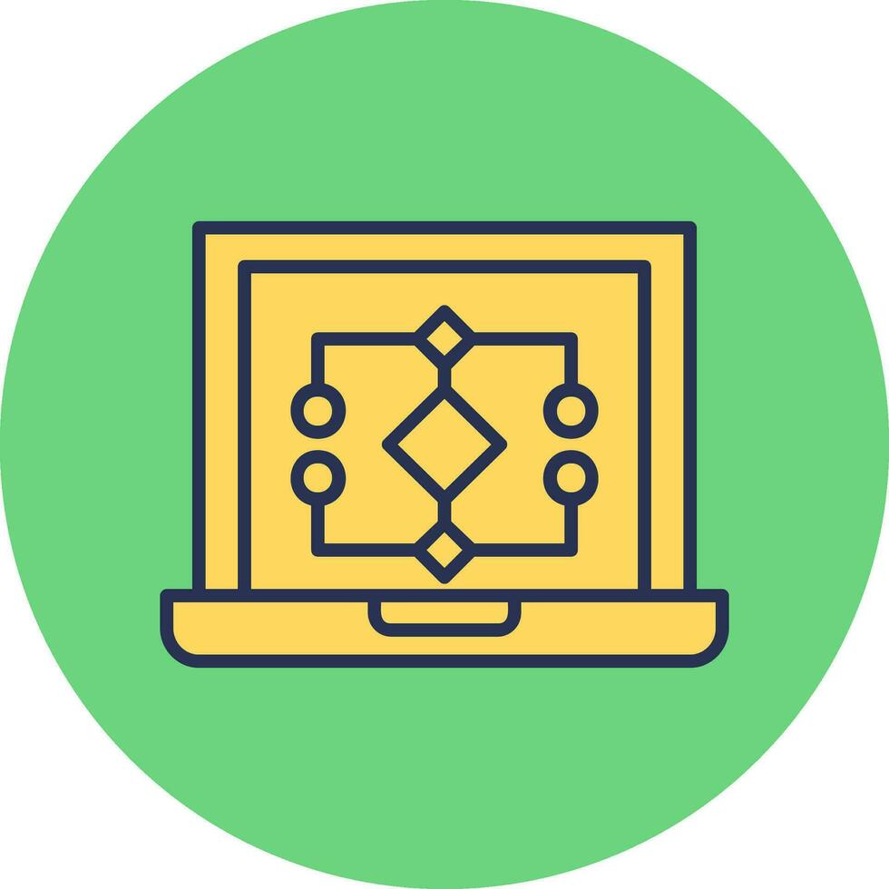 Data Model Vector Icon