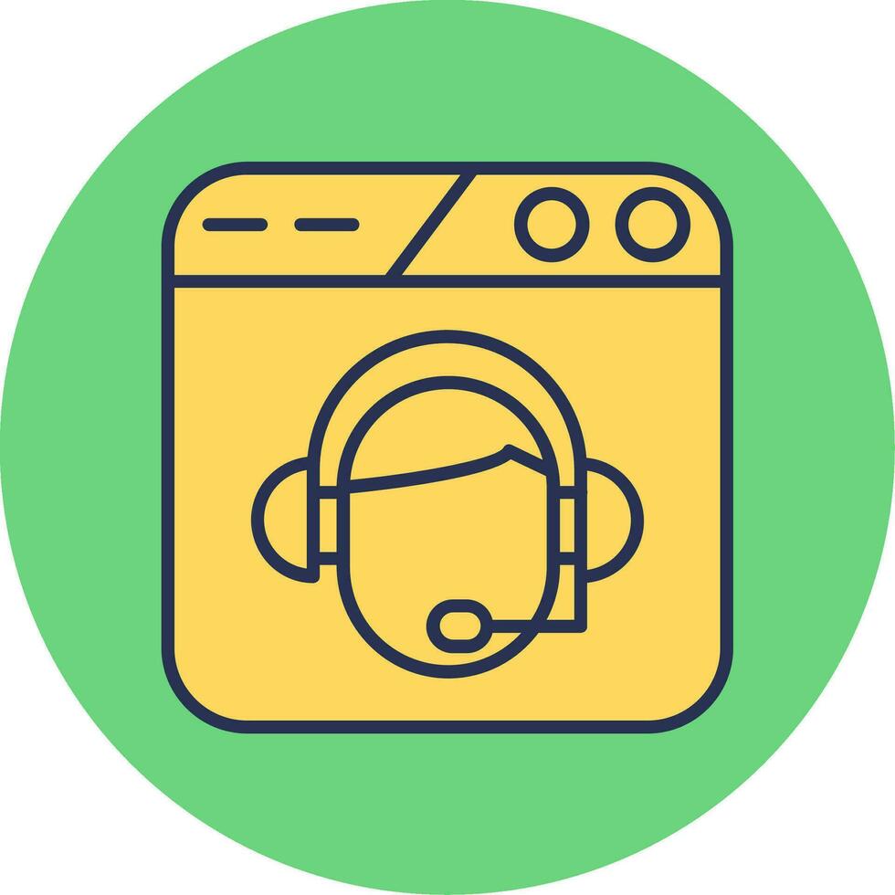 Customer Support Vector Icon