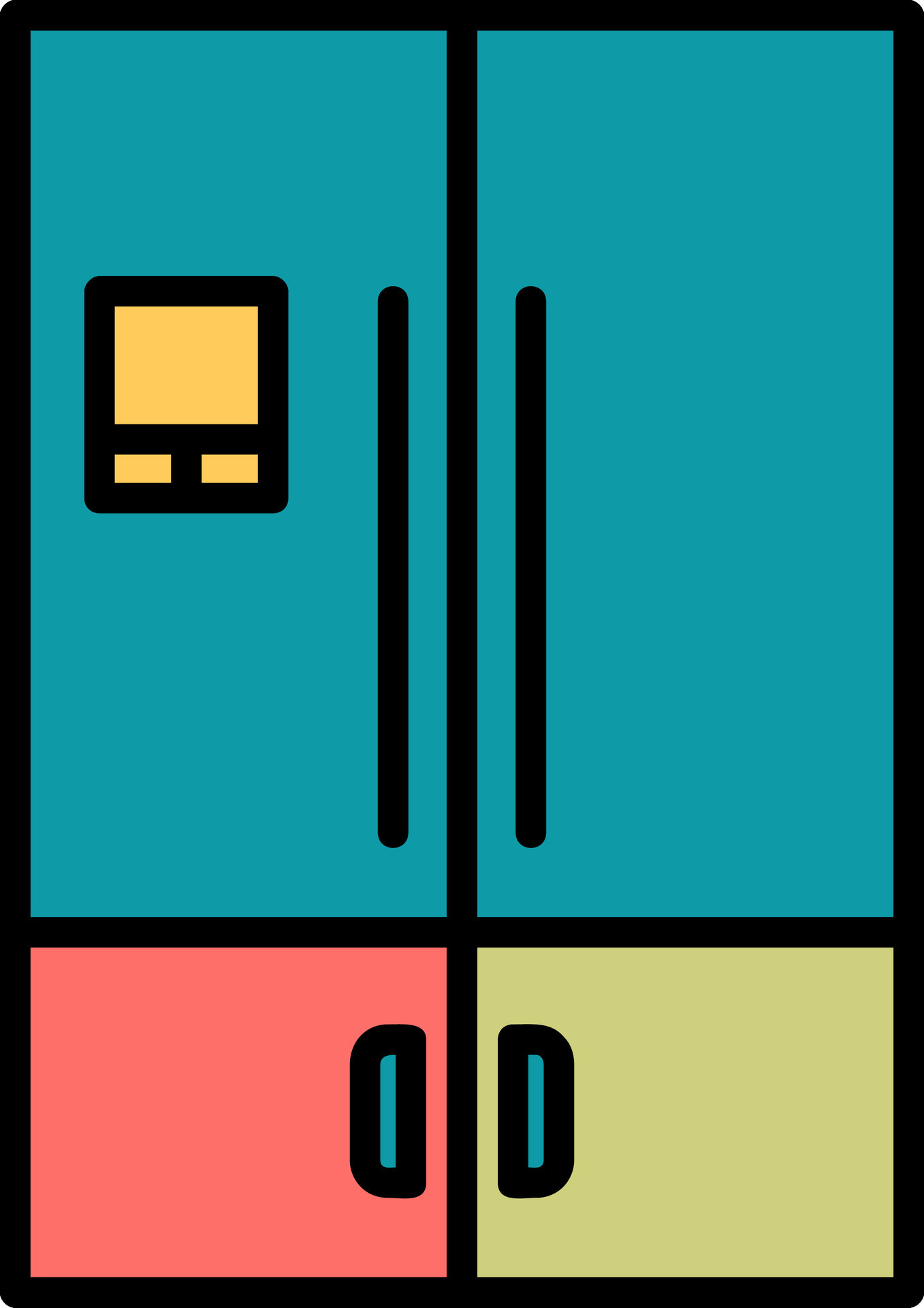 Fridge Vector Icon 37015288 Vector Art at Vecteezy