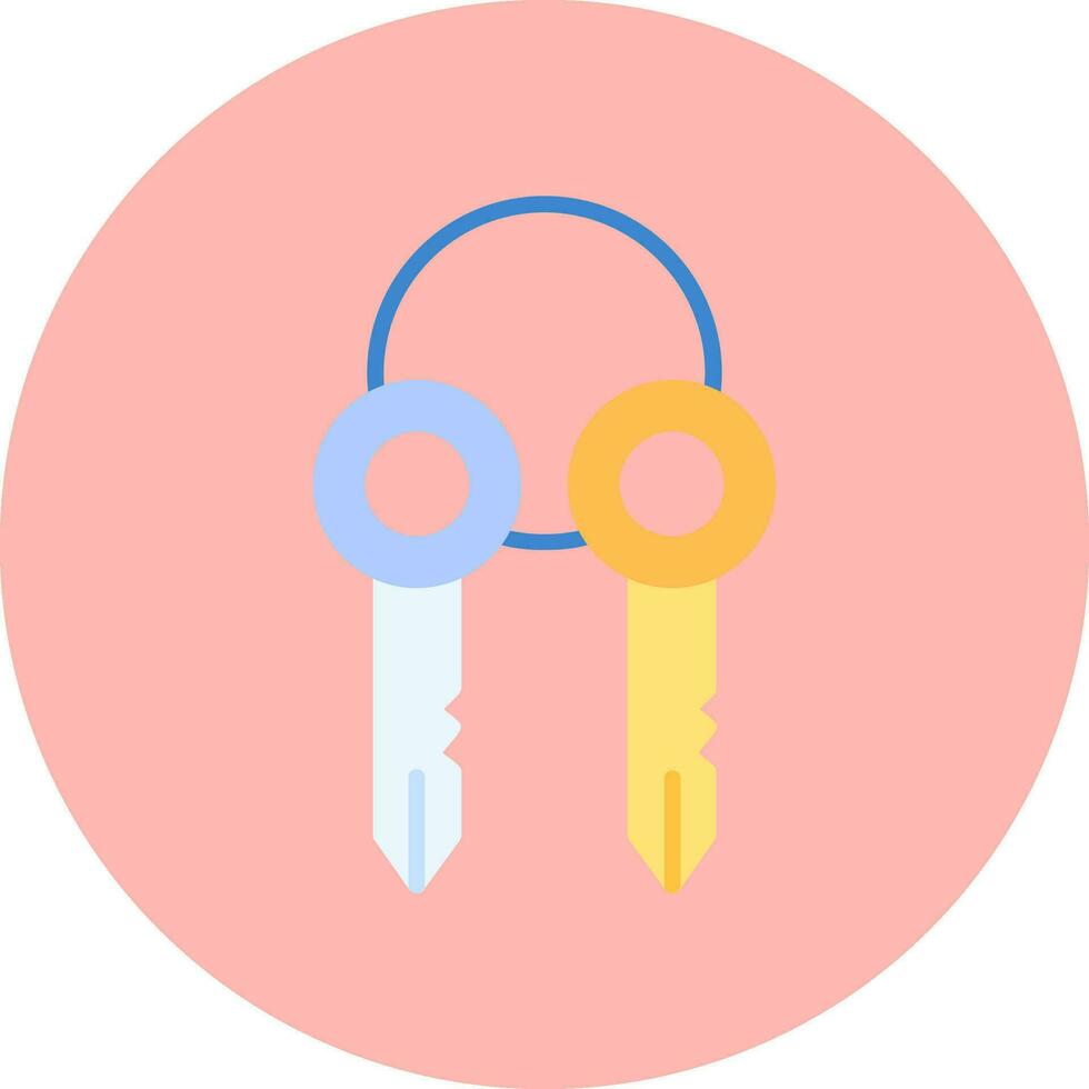 Surrogate Key Vector Icon