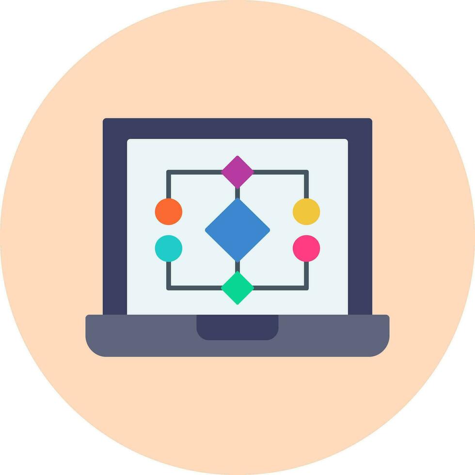 Data Model Vector Icon