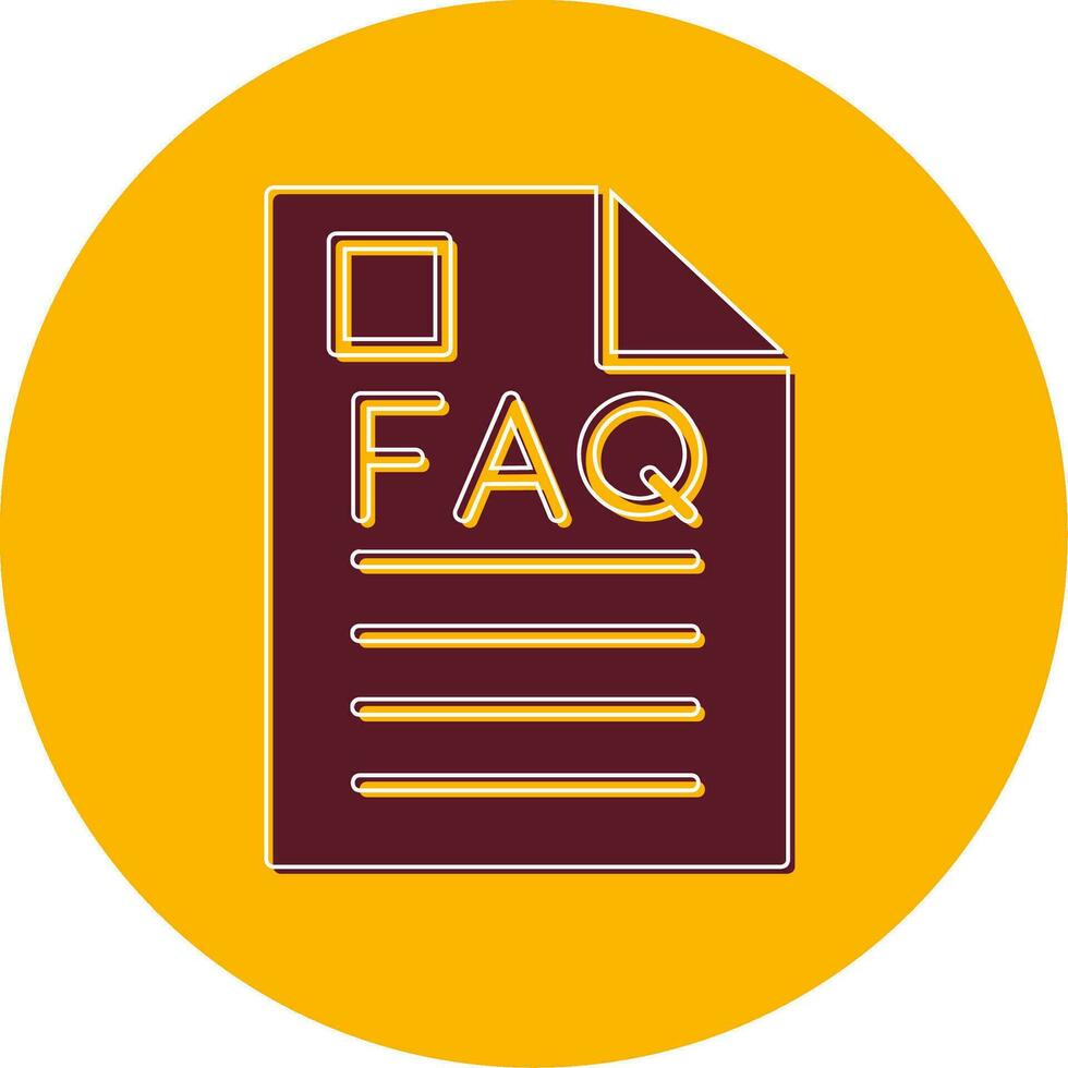 Faq Vector Icon