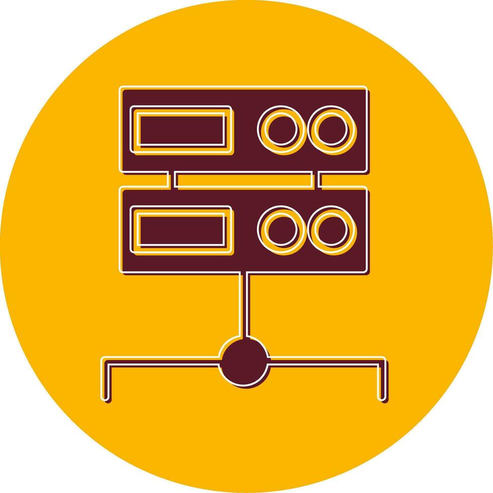 Data Center Vector Icon