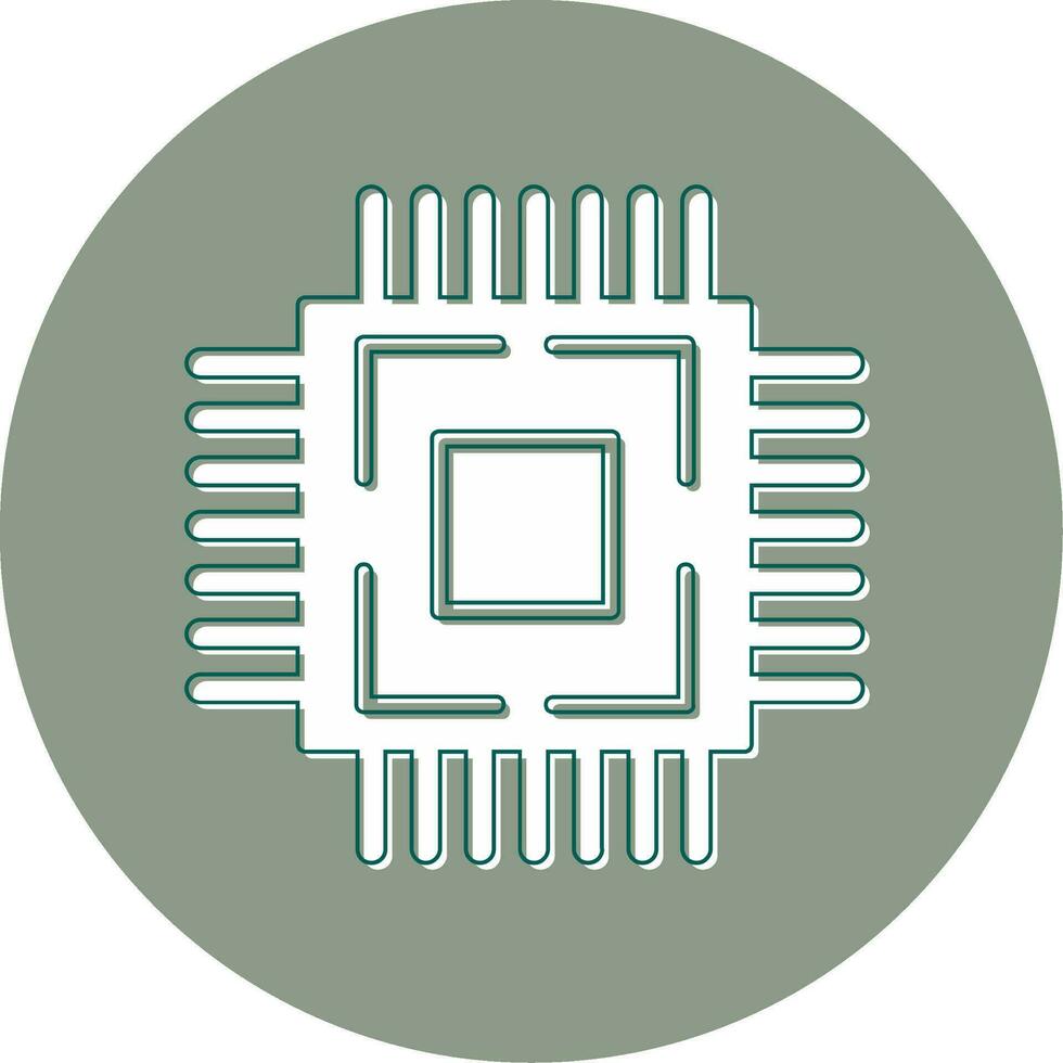 Processor Vector Icon
