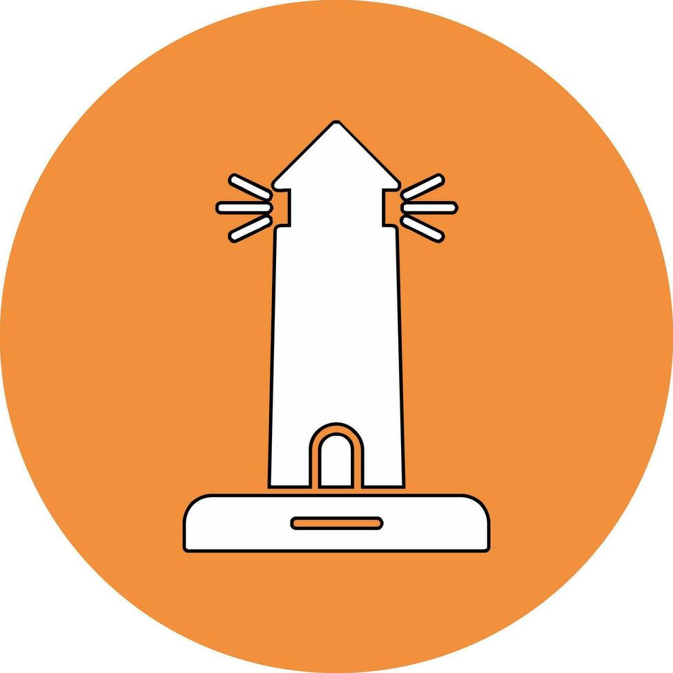 icono de vector de faro