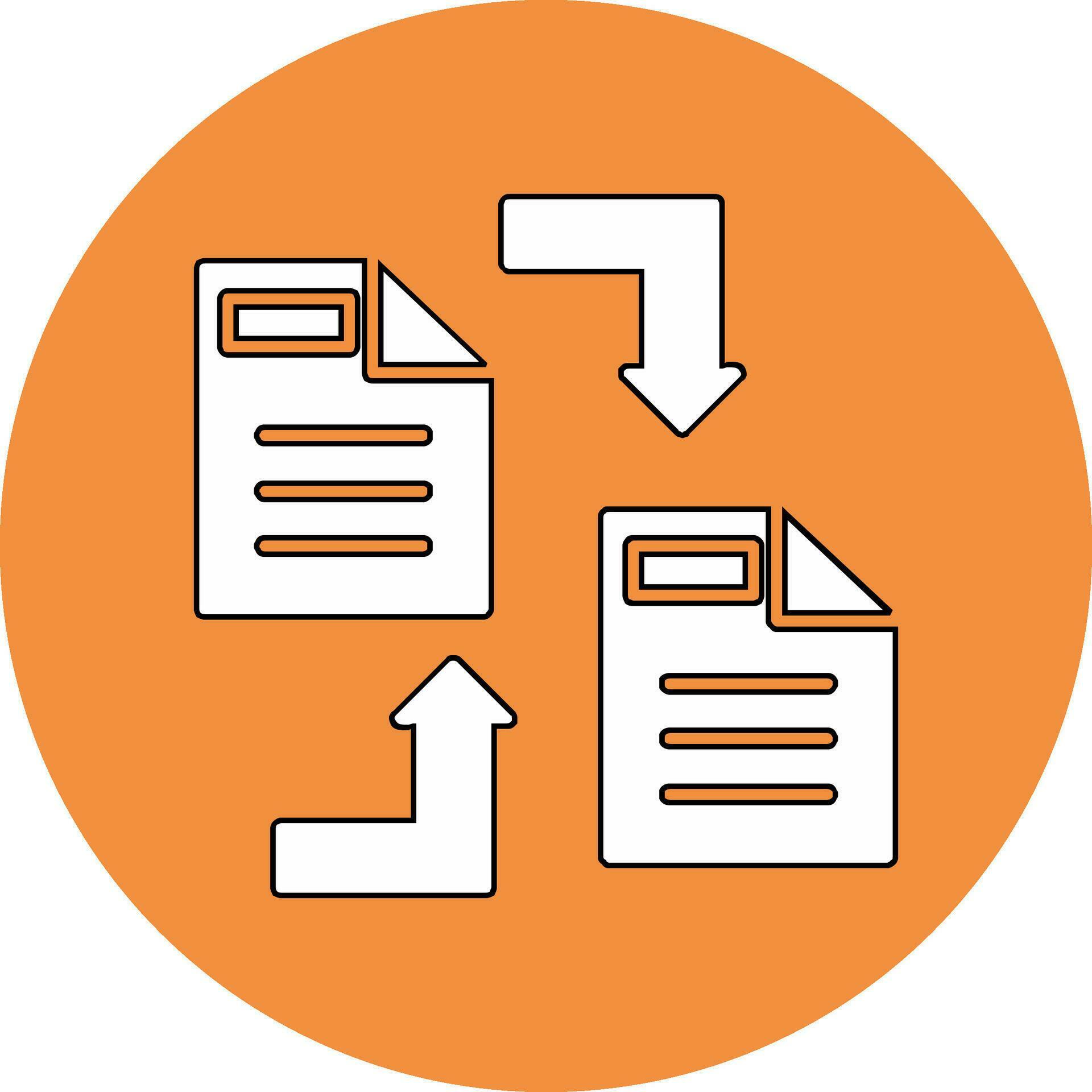 Data Transformation Vector Icon 37015697 Vector Art at Vecteezy