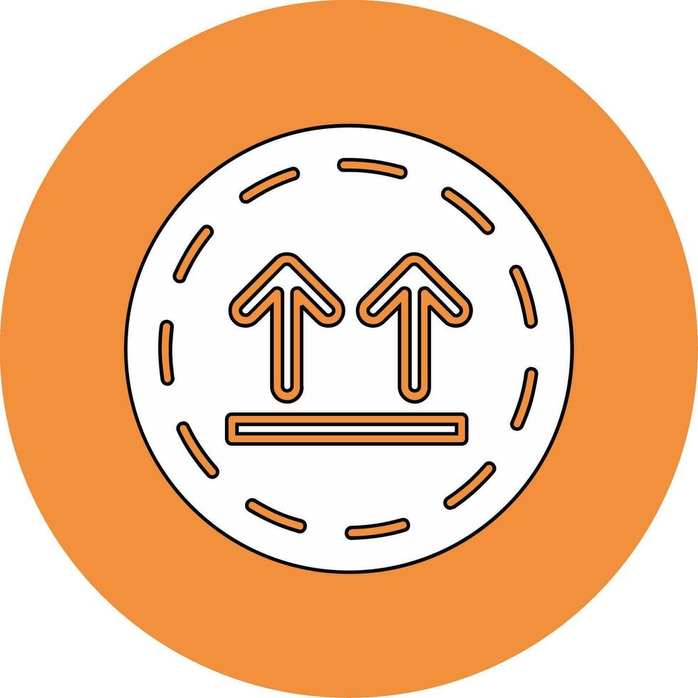 This Side Up Vector Icon